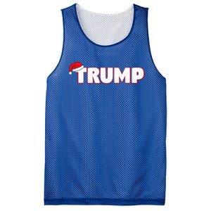 Funny Christmas Trump Mesh Reversible Basketball Jersey Tank