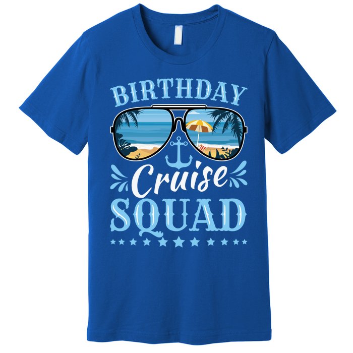 Funny Cruising Trip Party Vacation Tee Birthday Cruise Squad Gift Premium T-Shirt