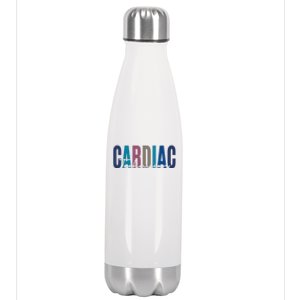 Funny Cardiac Technician Cool Gift Stainless Steel Insulated Water Bottle