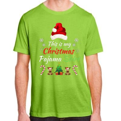 Funny Christmas This Is My Christmas Pajama Christmas Sweater Funny Xmas Gift Adult ChromaSoft Performance T-Shirt