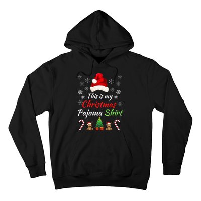 Funny Christmas This Is My Christmas Pajama Christmas Sweater Funny Xmas Gift Hoodie