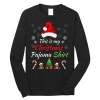 Funny Christmas This Is My Christmas Pajama Christmas Sweater Funny Xmas Gift Long Sleeve Shirt