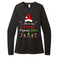 Funny Christmas This Is My Christmas Pajama Christmas Sweater Funny Xmas Gift Womens CVC Long Sleeve Shirt