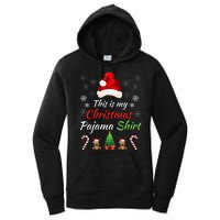 Funny Christmas This Is My Christmas Pajama Christmas Sweater Funny Xmas Gift Women's Pullover Hoodie