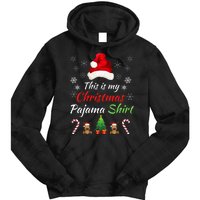 Funny Christmas This Is My Christmas Pajama Christmas Sweater Funny Xmas Gift Tie Dye Hoodie