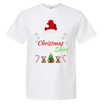 Funny Christmas This Is My Christmas Pajama Christmas Sweater Funny Xmas Gift Garment-Dyed Heavyweight T-Shirt