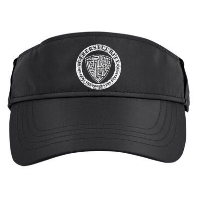 Funny Cybersecurity The Few The Proud The Paranoid Gift Adult Drive Performance Visor