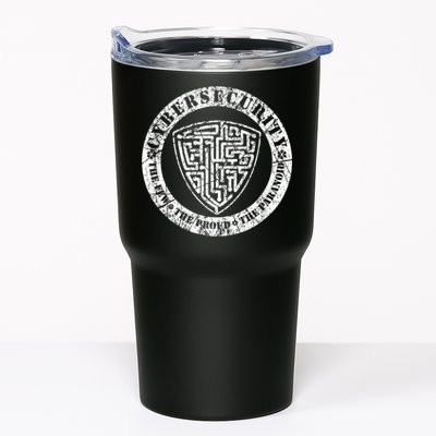 Funny Cybersecurity The Few The Proud The Paranoid Gift Tumbler