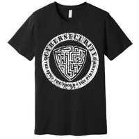 Funny Cybersecurity The Few The Proud The Paranoid Gift Premium T-Shirt