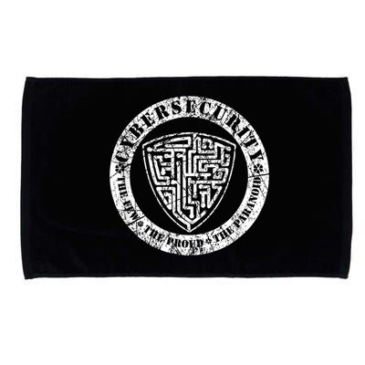 Funny Cybersecurity The Few The Proud The Paranoid Gift Microfiber Hand Towel