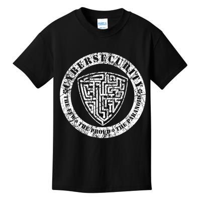 Funny Cybersecurity The Few The Proud The Paranoid Gift Kids T-Shirt