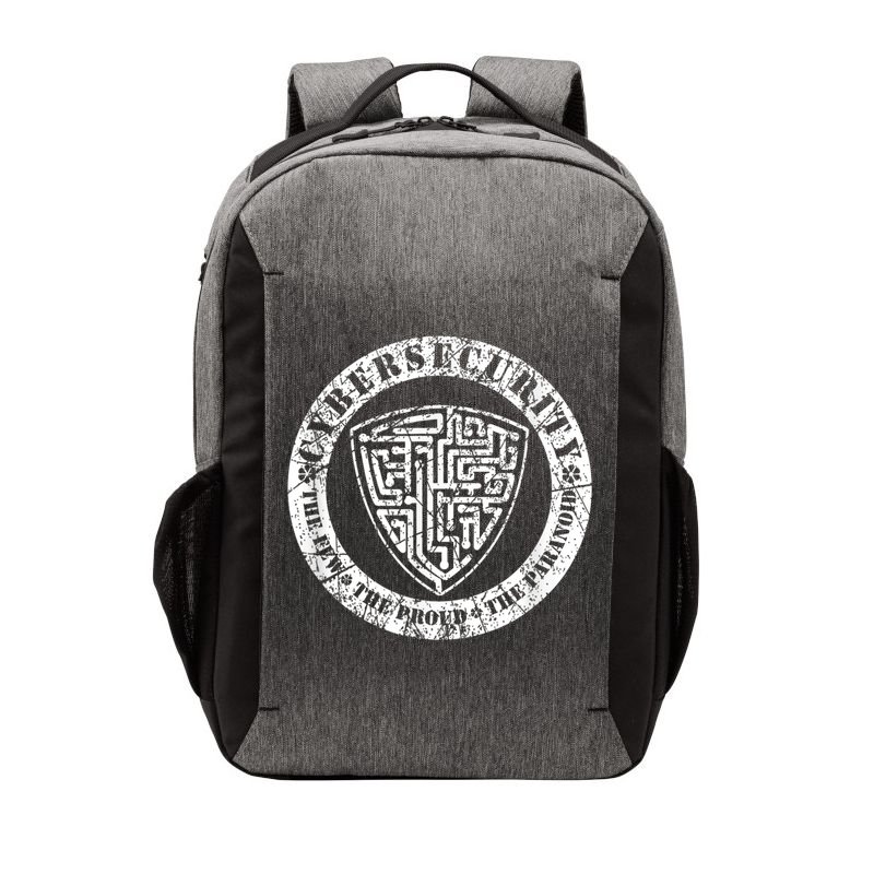 Funny Cybersecurity The Few The Proud The Paranoid Gift Vector Backpack
