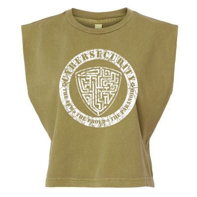 Funny Cybersecurity The Few The Proud The Paranoid Gift Garment-Dyed Women's Muscle Tee