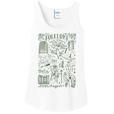 Folklore Cardigan The 1 The Last Great American Dynasty Exile My Tears Ricochet Ladies Essential Tank