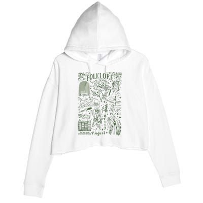 Folklore Cardigan The 1 The Last Great American Dynasty Exile My Tears Ricochet Crop Fleece Hoodie