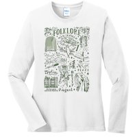 Folklore Cardigan The 1 The Last Great American Dynasty Exile My Tears Ricochet Ladies Long Sleeve Shirt