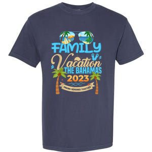 Family Cruise The Bahamas Happy Summer Matching Vacation Happy Garment-Dyed Heavyweight T-Shirt