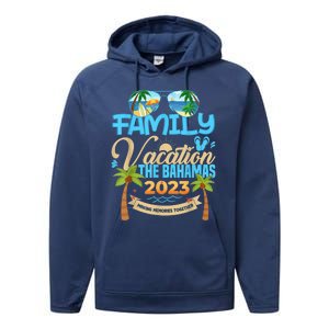 Family Cruise The Bahamas Happy Summer Matching Vacation Happy Performance Fleece Hoodie