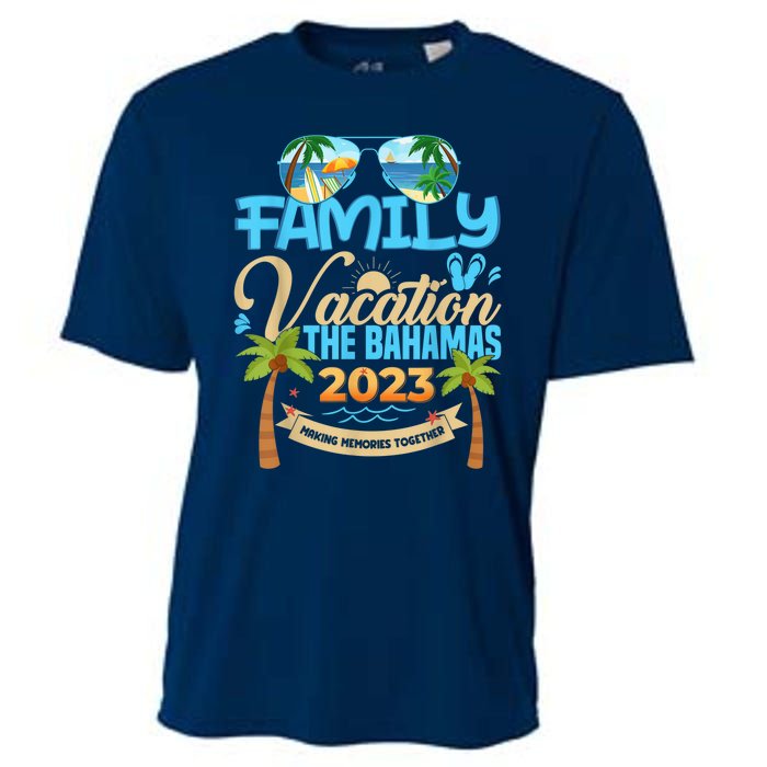 Family Cruise The Bahamas Happy Summer Matching Vacation Happy Cooling Performance Crew T-Shirt