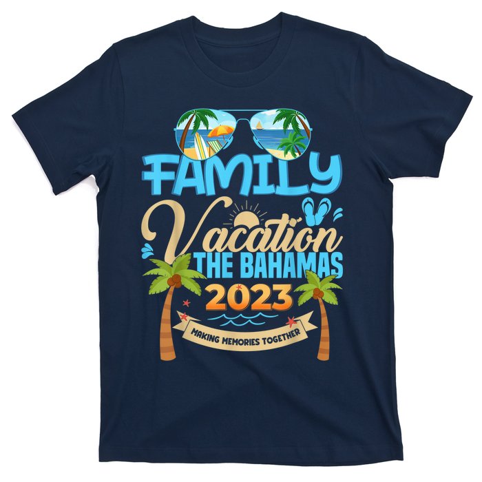 Family Cruise The Bahamas Happy Summer Matching Vacation Happy T-Shirt