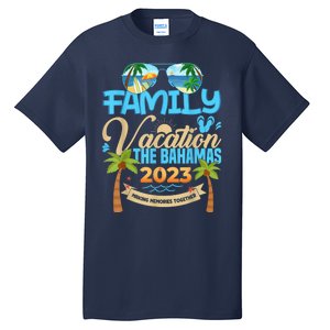 Family Cruise The Bahamas Happy Summer Matching Vacation Happy Tall T-Shirt