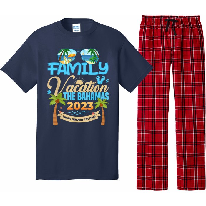 Family Cruise The Bahamas Happy Summer Matching Vacation Happy Pajama Set