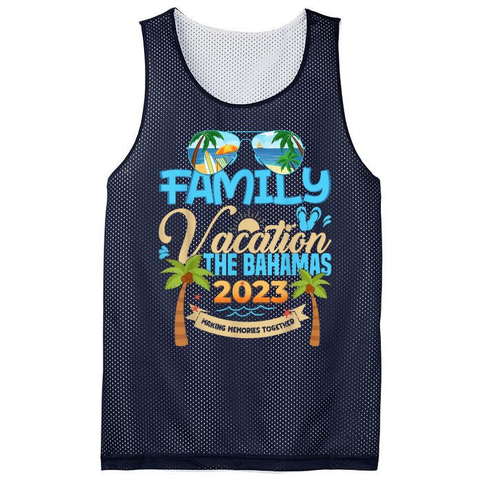 Family Cruise The Bahamas Happy Summer Matching Vacation Happy Mesh Reversible Basketball Jersey Tank