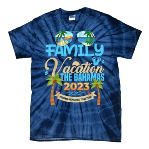 Family Cruise The Bahamas Happy Summer Matching Vacation Happy Tie-Dye T-Shirt