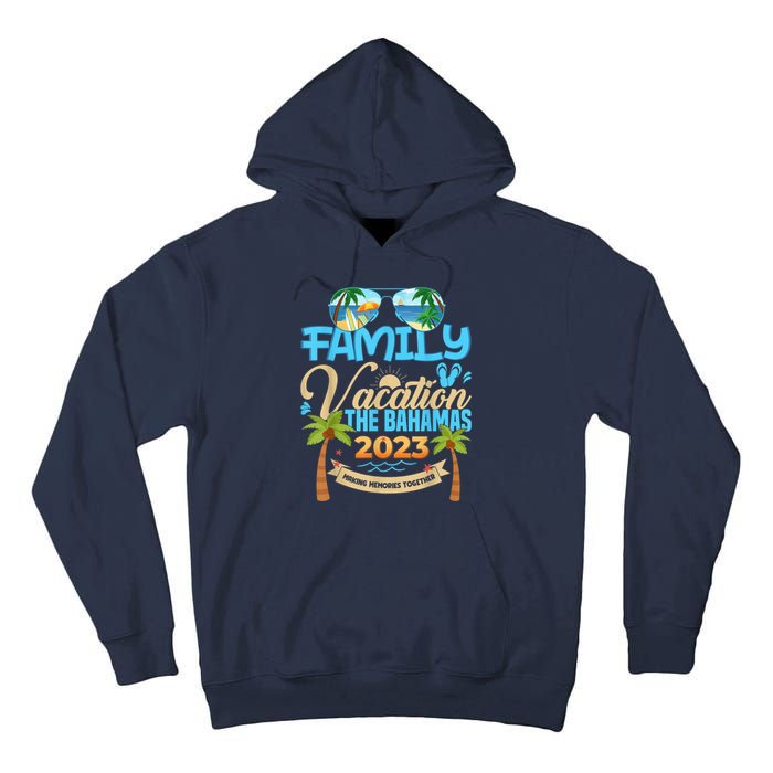 Family Cruise The Bahamas Happy Summer Matching Vacation Happy Tall Hoodie