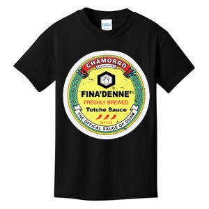 Finadenne Chamorro The Sauce Of Guam Kids T-Shirt