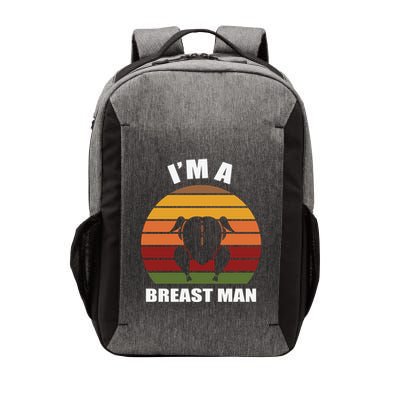 Funny Cute Thanksgiving Day I’m A Breast Man Turkey Vector Backpack