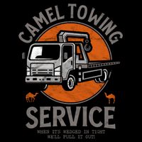 Funny Camel Towing Retro Adult Humor Saying Halloween Cool Gift Mug