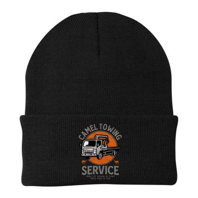 Funny Camel Towing Retro Adult Humor Saying Halloween Cool Gift Beanie