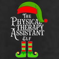 Funny Christmas The Physical Therapy Assistant Elf 11oz C Handle Ceramic Mug