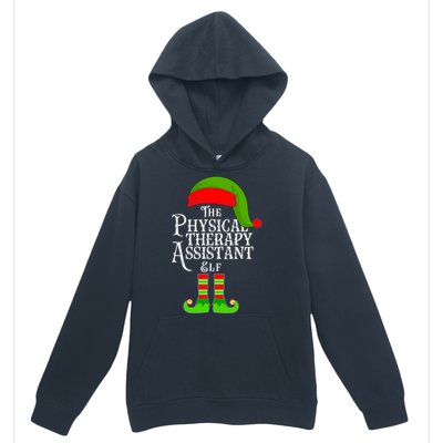 Funny Christmas The Physical Therapy Assistant Elf Urban Pullover Hoodie