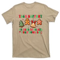 Funny Christmas Techsupport Here To Delete Cookies Xmas T-Shirt