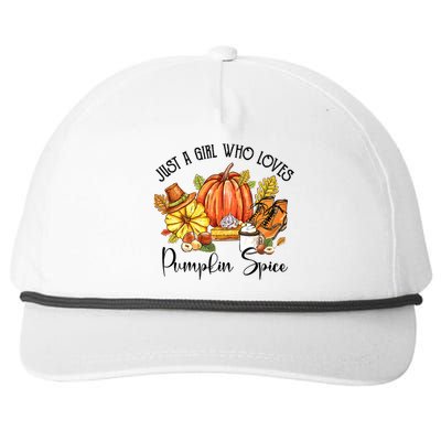 Funny Cute Thanksgiving Pumpkin Spice Autumn Lover Girls Snapback Five-Panel Rope Hat