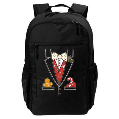 Funny Christmas Tuxedo Costume Backpack