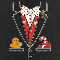 Funny Christmas Tuxedo Costume 11oz C Handle Ceramic Mug