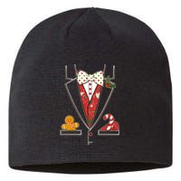 Funny Christmas Tuxedo Costume Sustainable Beanie