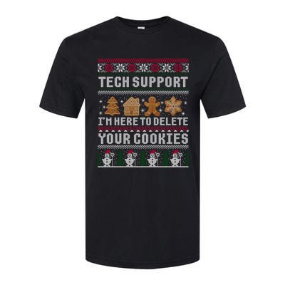 Funny Christmas Tech Support Computer Programmer Gift Softstyle CVC T-Shirt