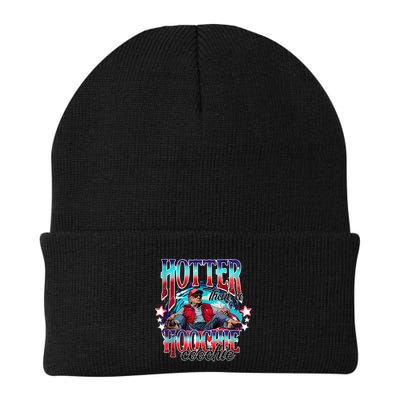 Funny Cute Trump Hotter Than A Hoochie Coochie Beanie