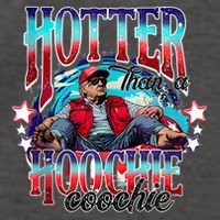 Funny Cute Trump Hotter Than A Hoochie Coochie Vector Backpack