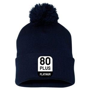 Funny Computer Tech Power Supply Novelty Designed Pom Pom 12in Knit Beanie