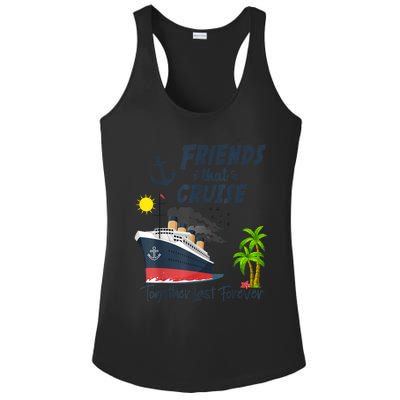 Friends Cruise Together 2024 Vacation Ladies PosiCharge Competitor Racerback Tank