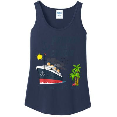 Friends Cruise Together 2024 Vacation Ladies Essential Tank