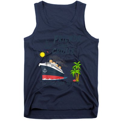 Friends Cruise Together 2024 Vacation Tank Top