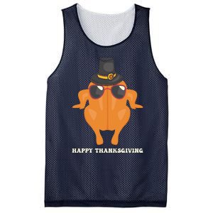 Funny Cute Thanksgiving For Friends Turkey Mesh Reversible Basketball Jersey Tank