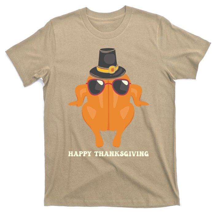 Funny Cute Thanksgiving For Friends Turkey T-Shirt