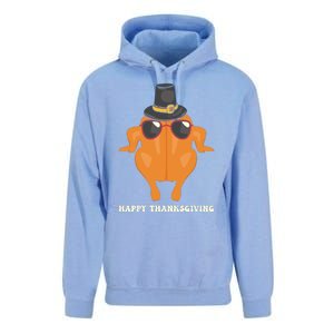 Funny Cute Thanksgiving For Friends Turkey Unisex Surf Hoodie